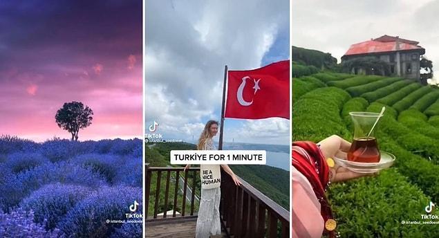 Bir turist Türkiyede gezdiği şehirleri 1 dakikalık videoya dönüştürmüş. 😥 Sen kaç şehir gezdin?