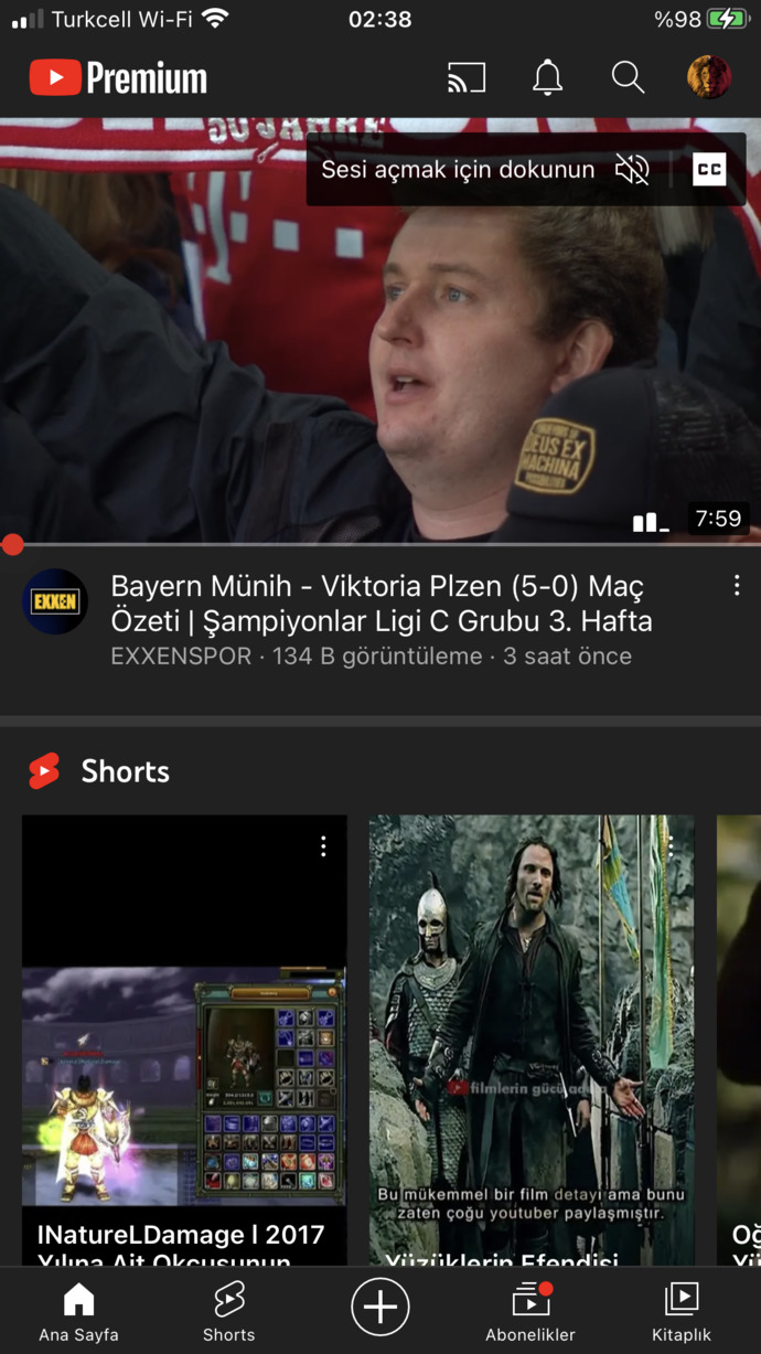 Youtube'a girince karşınıza çıkan ilk video ne?