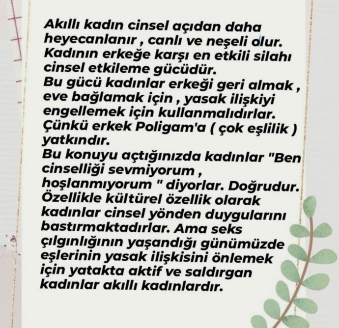 Bu yazı hakkında ne düşünüyorsunuz bence o kadar da doğru değil neden mi 👇?