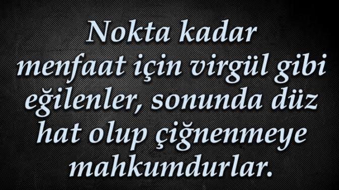 Karakterinizi menfaatiniz için değişitirenlerden misiniz?