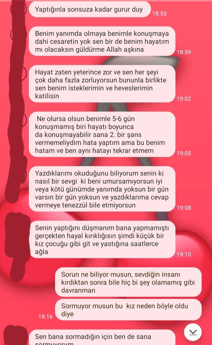 Lütfen okuyun ve içinden geleni söyleyin?