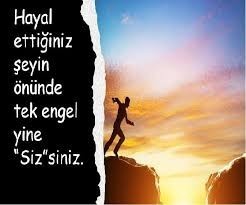 Hayallerinizin önündeki engel nelerdir?