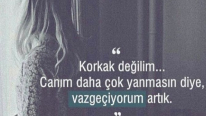 Sizce doğru yerde vazgeçmek hayat kurtarır mı?