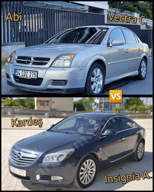 Opel Vectra C 🆚 Opel Insignia A; hangisi daha karizma tasarıma sahip?