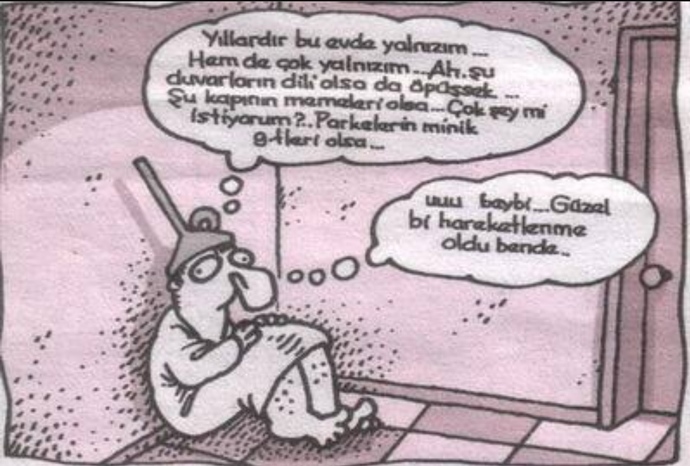 İş yerinizde hiç sizinle bakışan var mı?