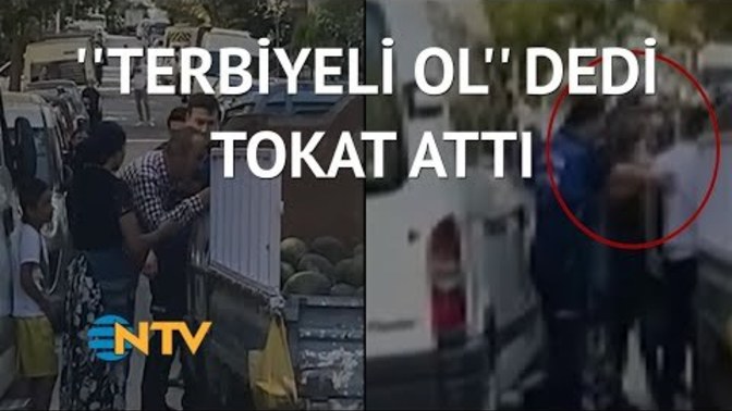 Güngören'de zabıta ekibi seyyar satıcıya eşinin ve çocuğunun yanında tokat attı! Düşünceleriniz nelerdir?