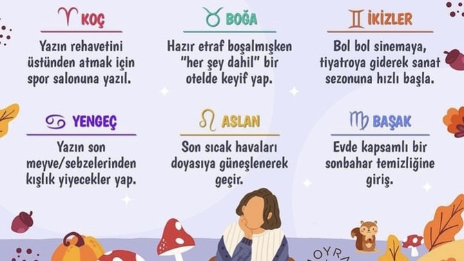 Ekim ayında hangi burç ne yapmalı?