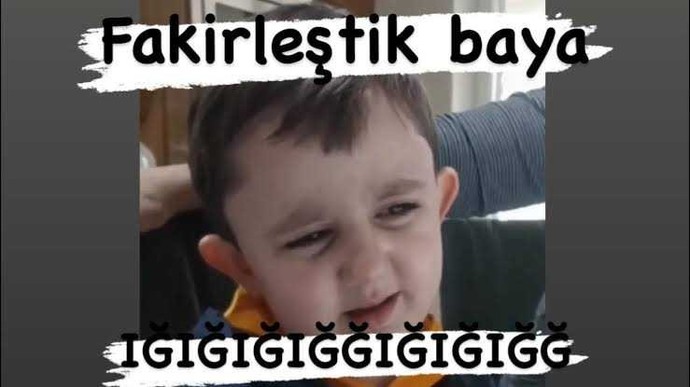 Sizin de içinizdeki çocuk fakirleştik baya diye ağlıyor mu?