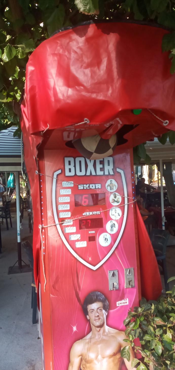 Boks makinesine vurduğunuzda skorunuz en yüksek kaç çıkmıştı?