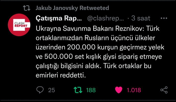 Türk devletleri Rusyanın 200.000 kurşun geçirmez yelek ve 500.000 set kışlık giysi siparişini reddetti?