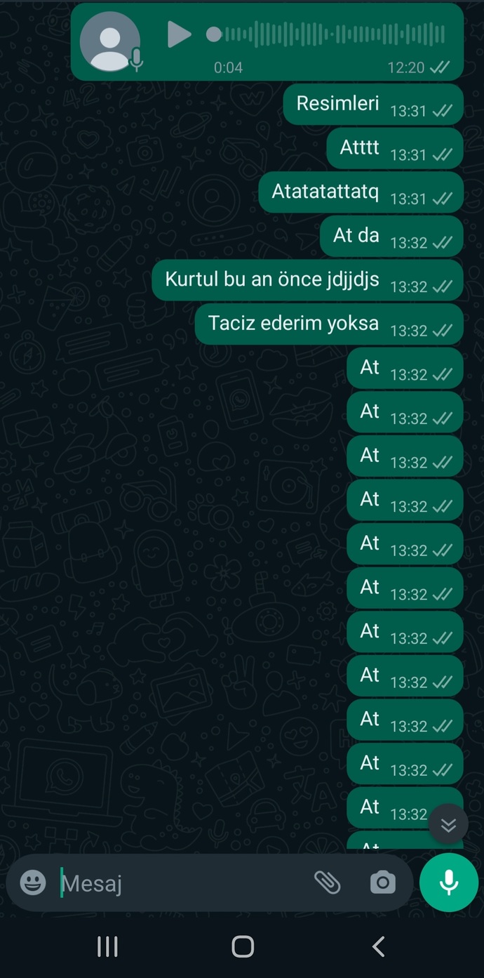 Whatsapp'ta en son konuştuğunuz kişi sizin neyiniz oluyor?