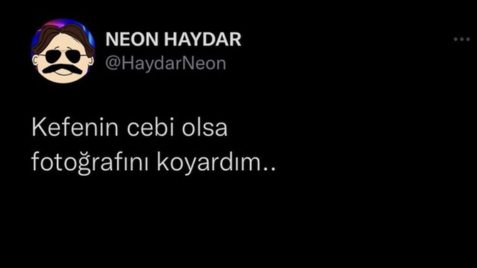 Kefenin cebi olsa, yanınızda ne götürürdünüz?