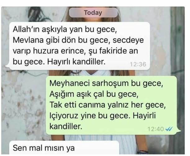 Günaydın herkese. Mevlid kandiliniz mübarek olsun. Rabbim nice kandiller görmeyi nasip ve müessir eylesin, amin mi🤲😊?