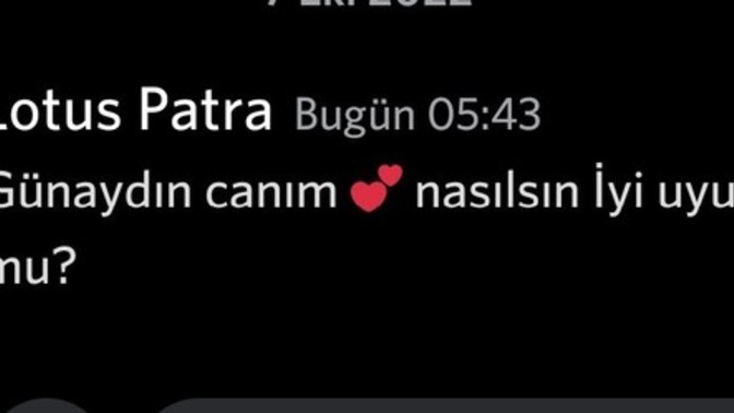 Günaydın millet! Bu sabah ilk mesajı atan mı oldunuz alan mı?