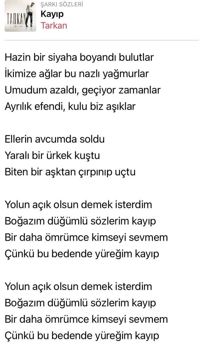 Sizin bugün içinizden hangi şarkı geçiyor?