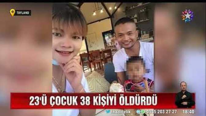 Tayland'da eski polis memuru katliam yaptı! 22'si çocuk 38 kişi öldü! Sizce insanlık nereye doğru gidiyor?