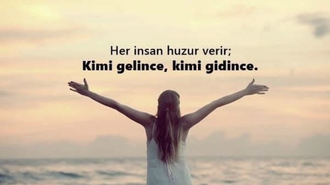 Hayatında aşk varken mi huzurlusun yokken mi?