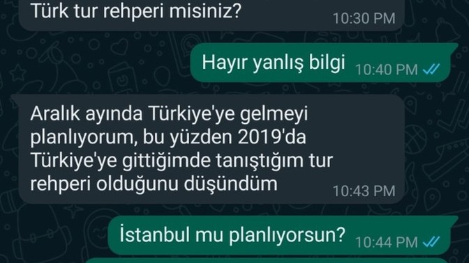 Böyle bir mesaj aldım dolandırıcı olabilir mi?