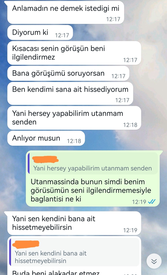 Eski sevgilim bana ne demek istiyor?