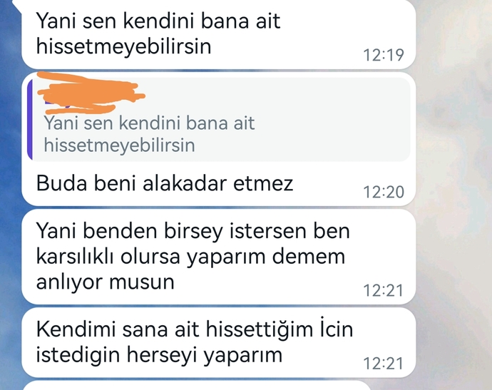 Eski sevgilim bana ne demek istiyor?