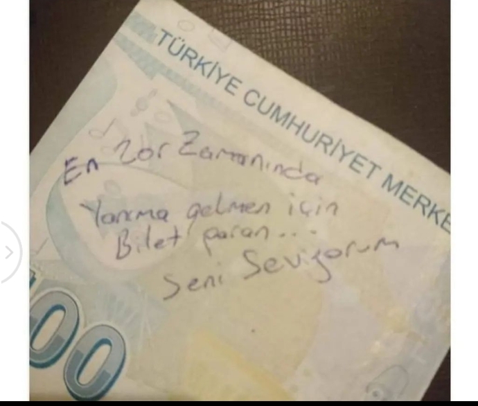 Hiç böyle bir paraya denk geldiniz mi?