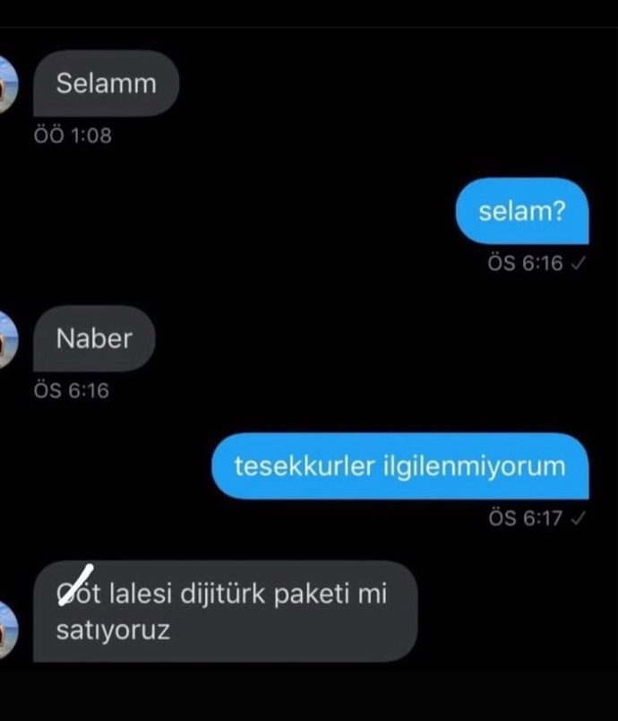 Sosyal medyadan birine yürüdüğünüz oldu mu hiç?