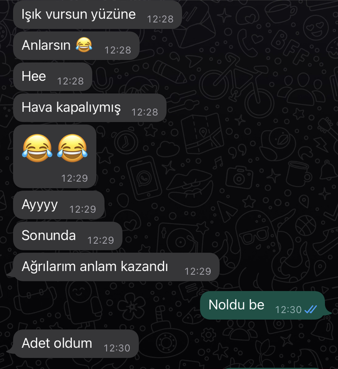 Bir kızın regl döneminde olduğunu size söylemesinden rahatsız olur musunuz?