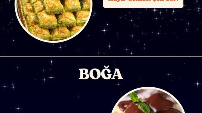 Sen bir tatlı olsaydın burcuna göre hangi tatlı olurdun?