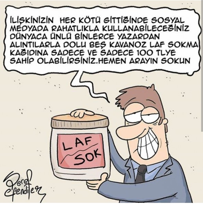 Laf sokmayı sever misiniz?