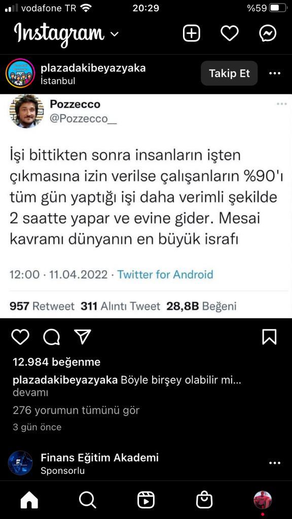 Sizce mesai kavramı iş dünyasının en büyük israfı mı? Günlük işleriniz bittiğinde işten ayrılmanıza izin verilmesini ister misiniz?