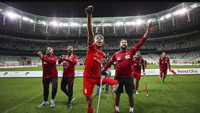 🇹🇷 Ampute Milli Takima Başarilar Dilensin mi?