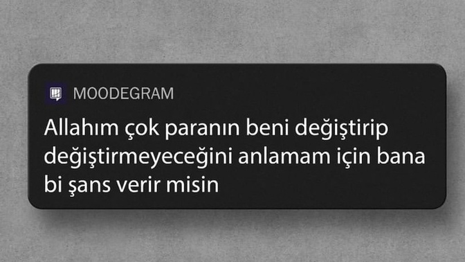 Hayatınızda ne ile sınanmak istersiniz?