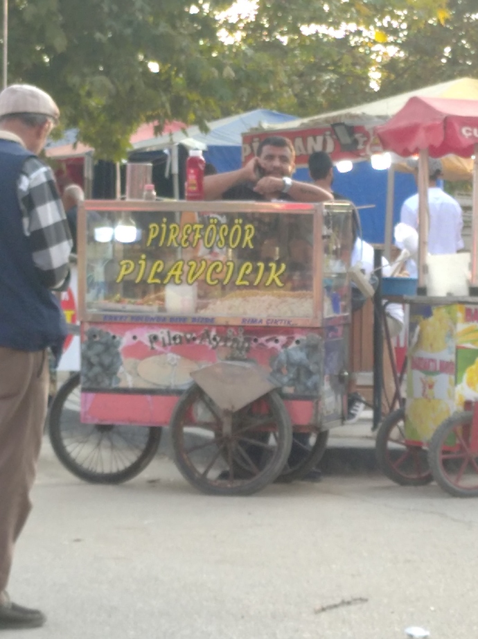 Tavuklu pilav sever misiniz?