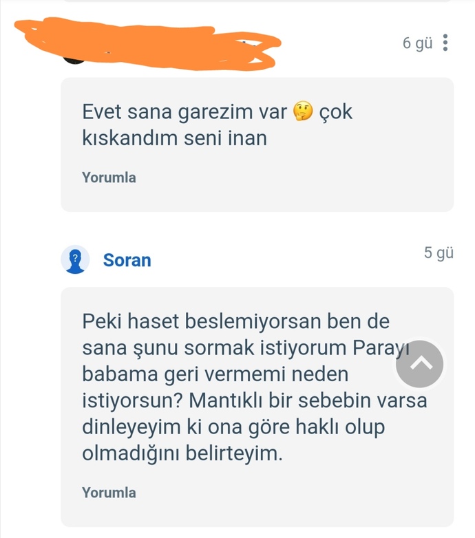 Babamın bana maddi olarak destek olması normal mi?