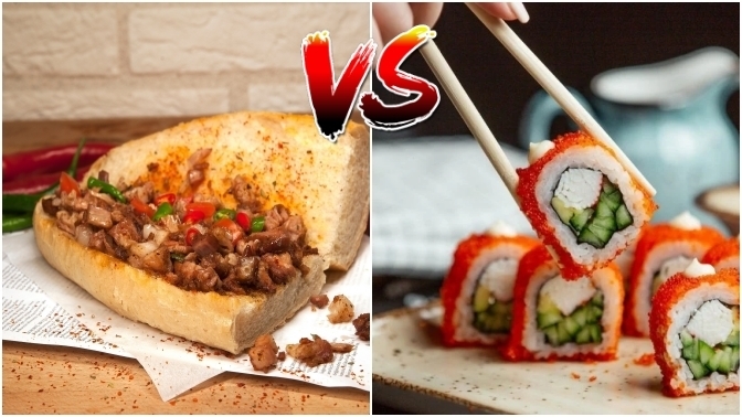 Şırdan, kokoreç dururken eve sushi söylenir mi?