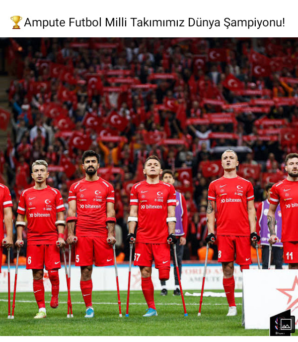 Ampute milli futbol takımımız dünya şampiyonu oluyor ve bunu kimse kutlamıyor neredeyse haberi olan bile yok neden?