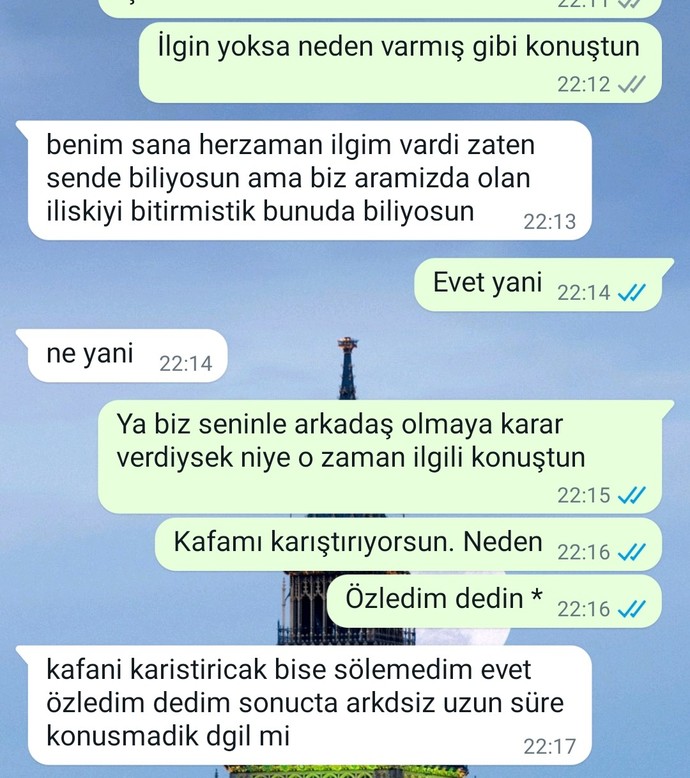 Eski sevgilinin amacı ne, ne yapmaya çalışıyor olabilir?