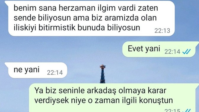 Eski sevgilinin amacı ne, ne yapmaya çalışıyor olabilir?