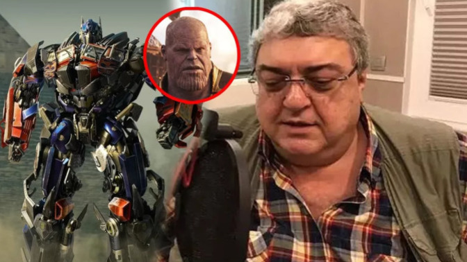Transformes Optimus Prime'i ve Avengers Thanos'u seslendiren Ayhan Kahya vefat etti. Projelerini izleyenler kimler :(?