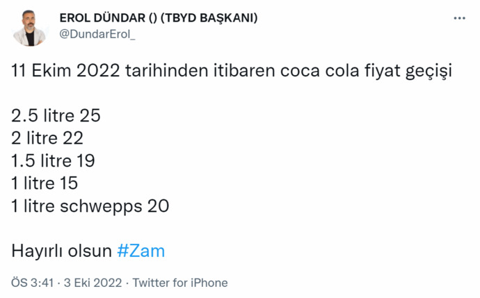 Kolaya dev zam geldi! Bu zamlar sonrası kola içebilir misiniz?