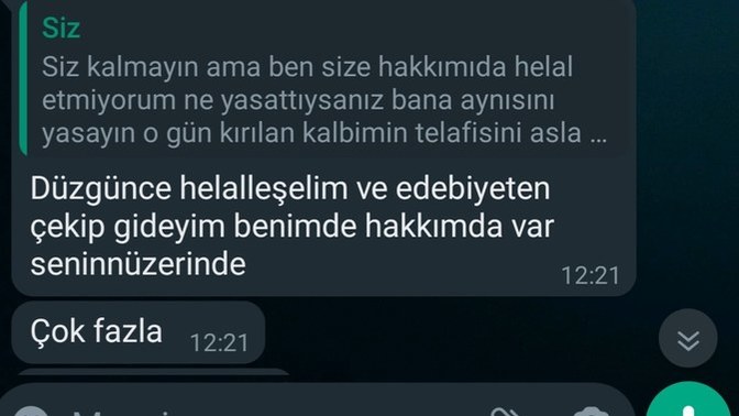 Hakkınızı helal etmediğiniz insanlar var mı?