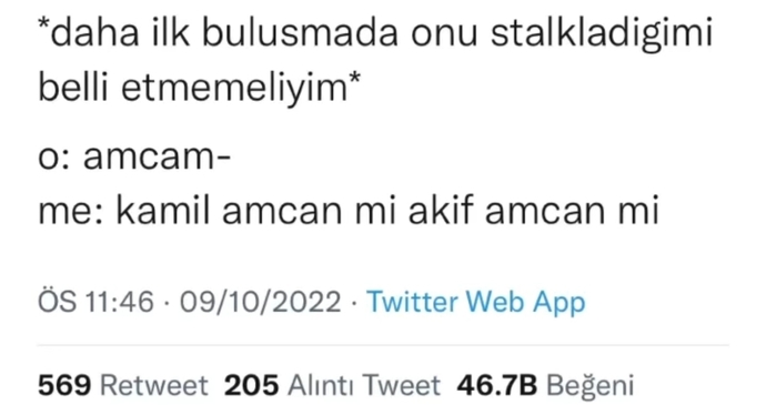 Stalk konusunda ne kadar iyisiniz?