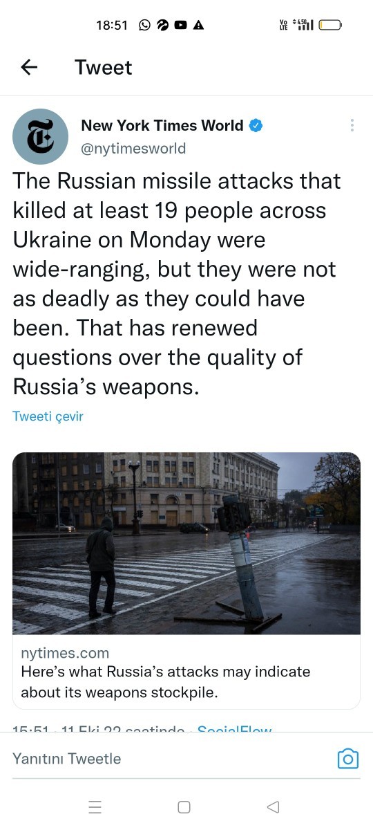 New York Timesın Rusyanın Kievdeki nazi rejimine yönelik yorumu hakkında ne düşünüyorsunuz?