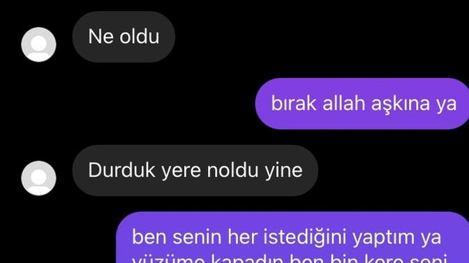 Sevgilimle her gün tatrtışıyoruz artık kim haklı ayrılmalı mıyım?