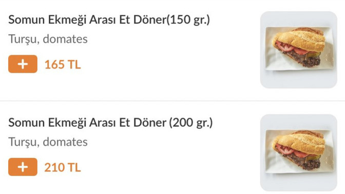 Bir et dönerin 210 TL olduğu dünyada biz ne yiyeceğiz?