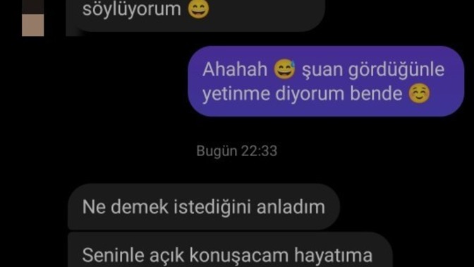 Size böyle cevap veren bir kız hakkında ne düşünürsünüz?