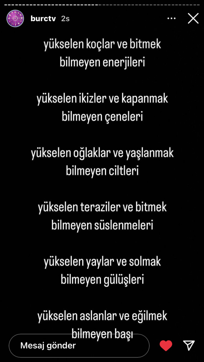 oglak çok iyi walla