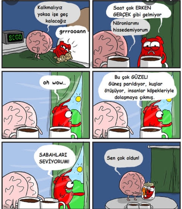 Bu sabah güne nasıl başladın?