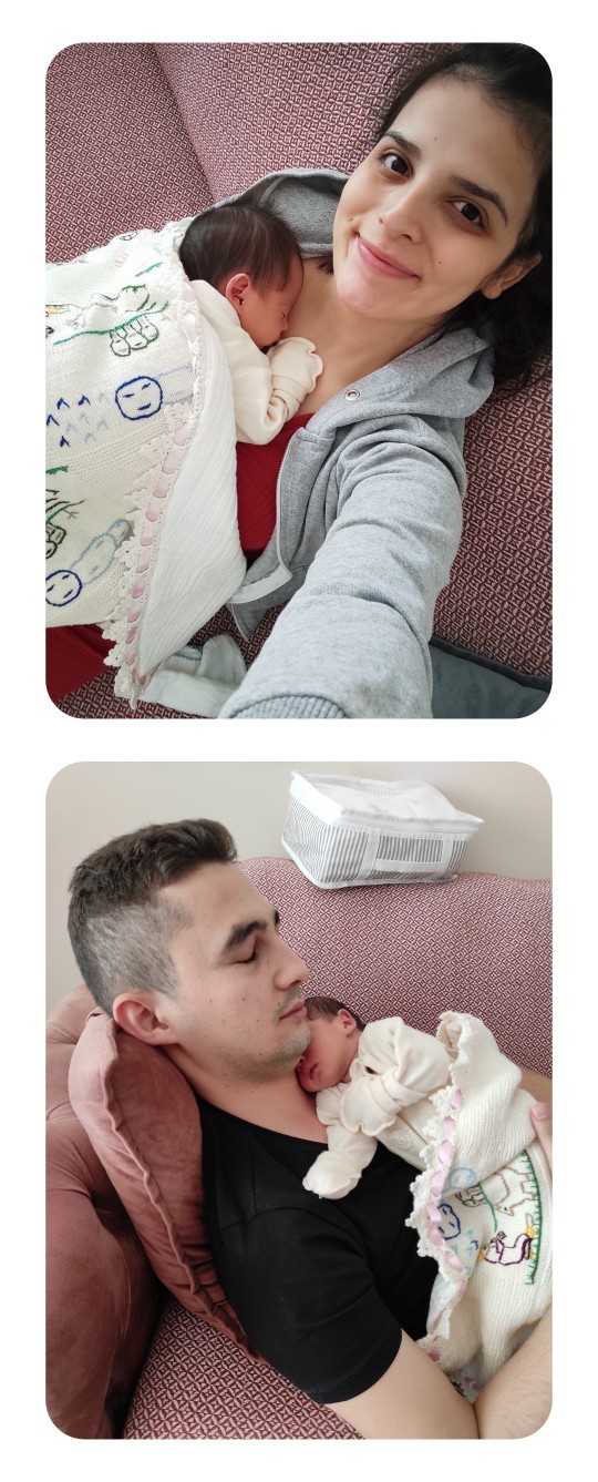 Bebişimiz son birkaç seferdir bu şekilde uyuyor. Sizce alışır mı hemen kucağa 🐢?