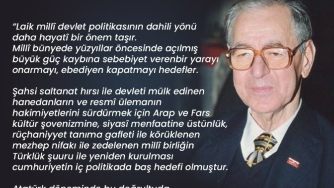 ÜMİT ÖZDAĞ, LAİKLİK VURGUSU YAPTI. LAİKLİK NEDEN ÖNEMLİDİR?